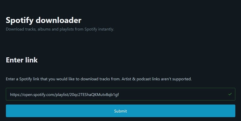 Download spotify songs with Spotify-Downloader