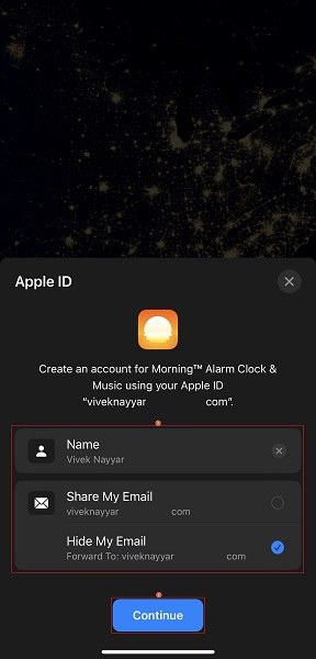 Sign up Morning Alarm for Spotify 